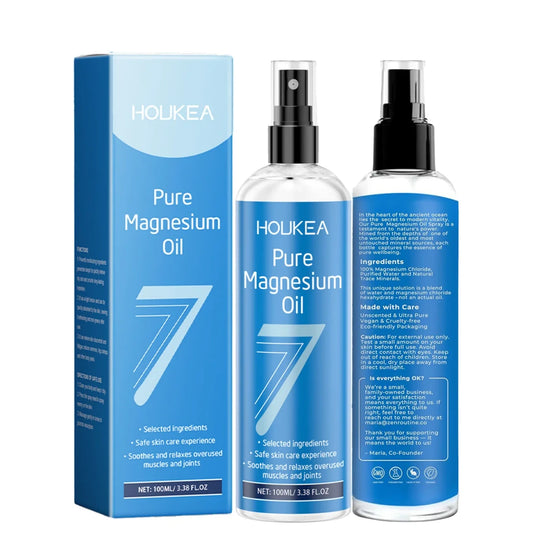 Pure Magnesium Oil Spray for Deep Skin Nourishment